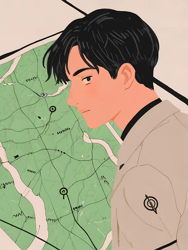 Man with Map