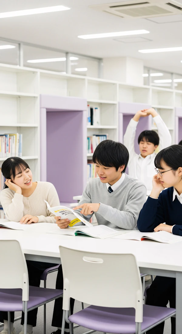 Study Group in Library