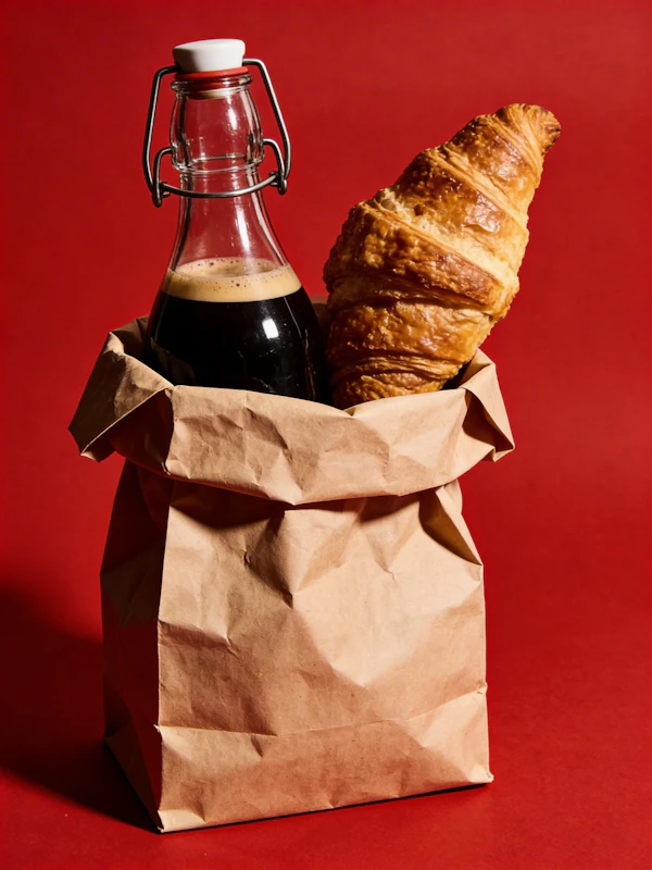 Crumpled Bag Still Life