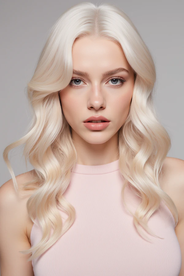 Blonde Woman Portrait
