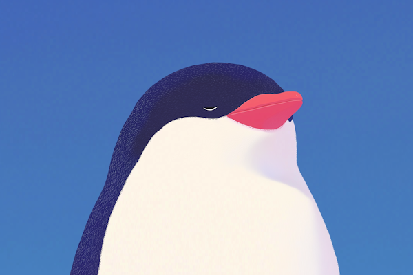 Stylized Penguin