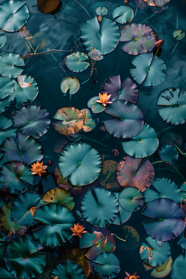 Serene Water Lilies