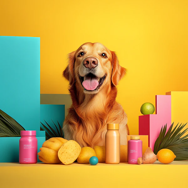 Golden Retriever Joy