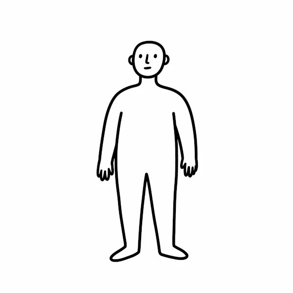 Minimalist Human Figure