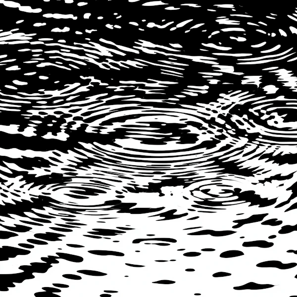 Black & White Ripples