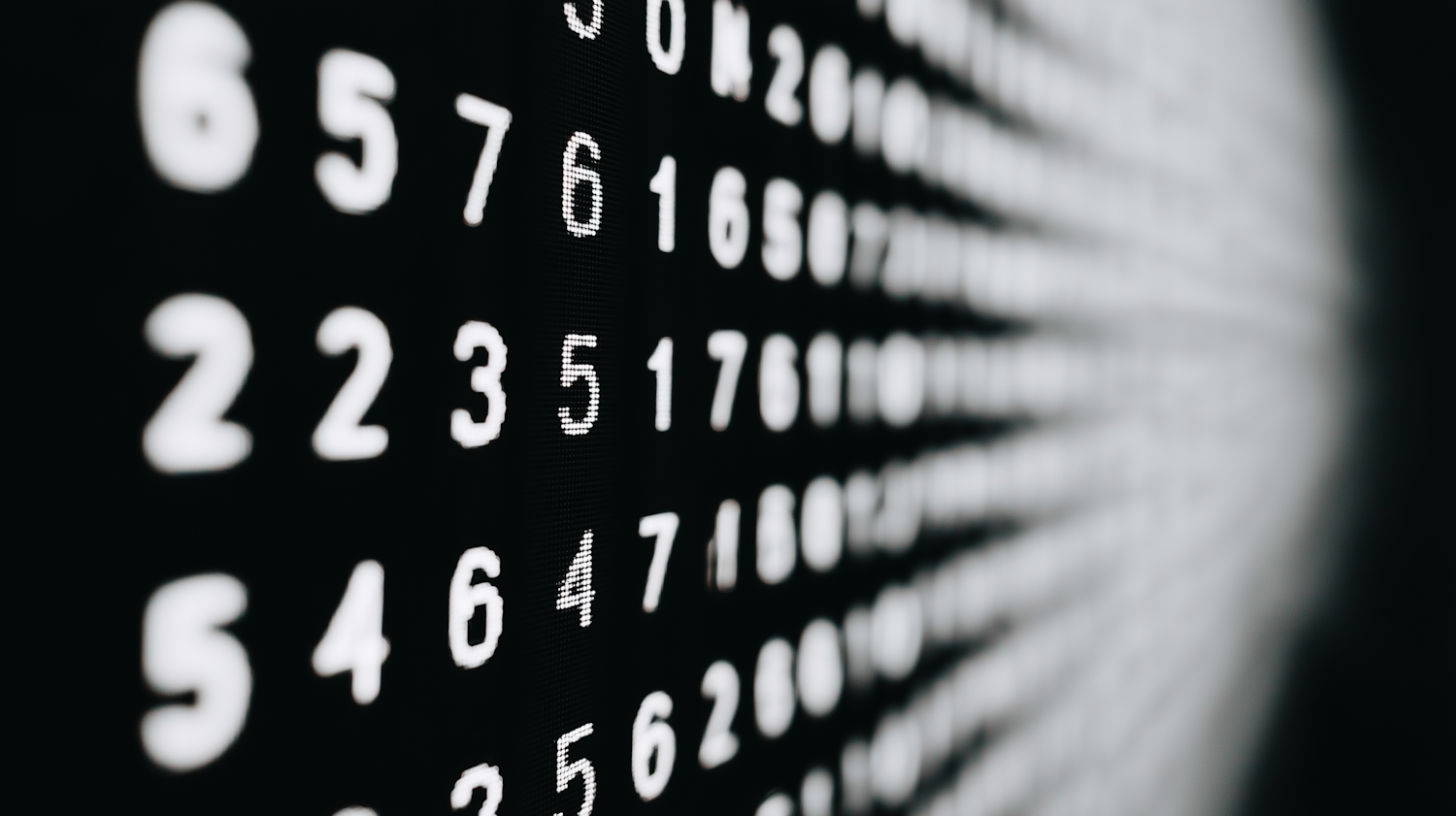 Digital Display Close-Up