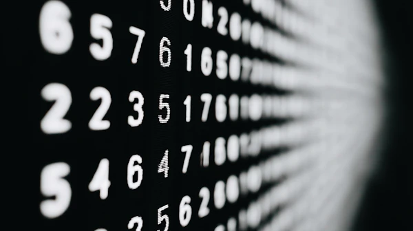 Digital Display Close-Up