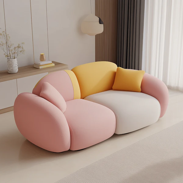 Stylish Pastel Sofa