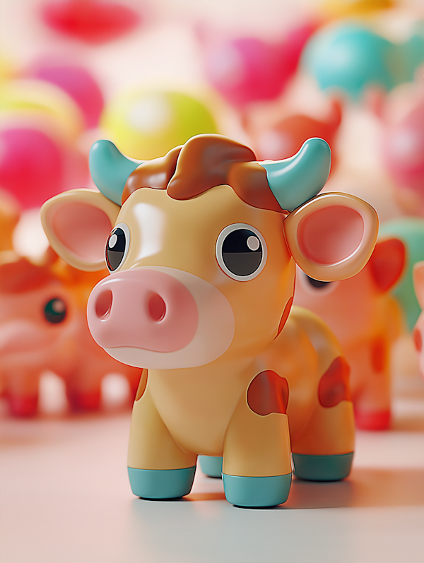 Cartoon Cow Illustration