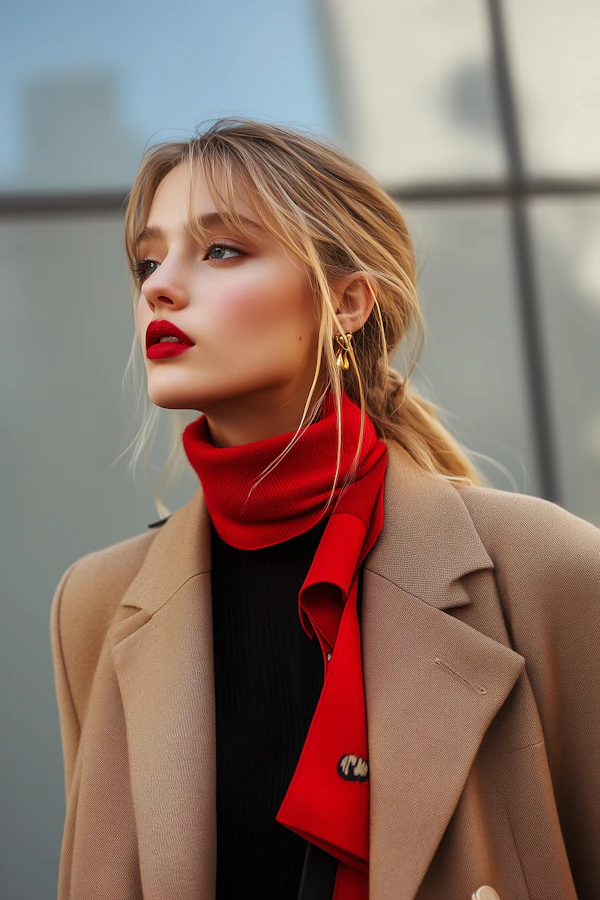 Modern Elegance Portrait