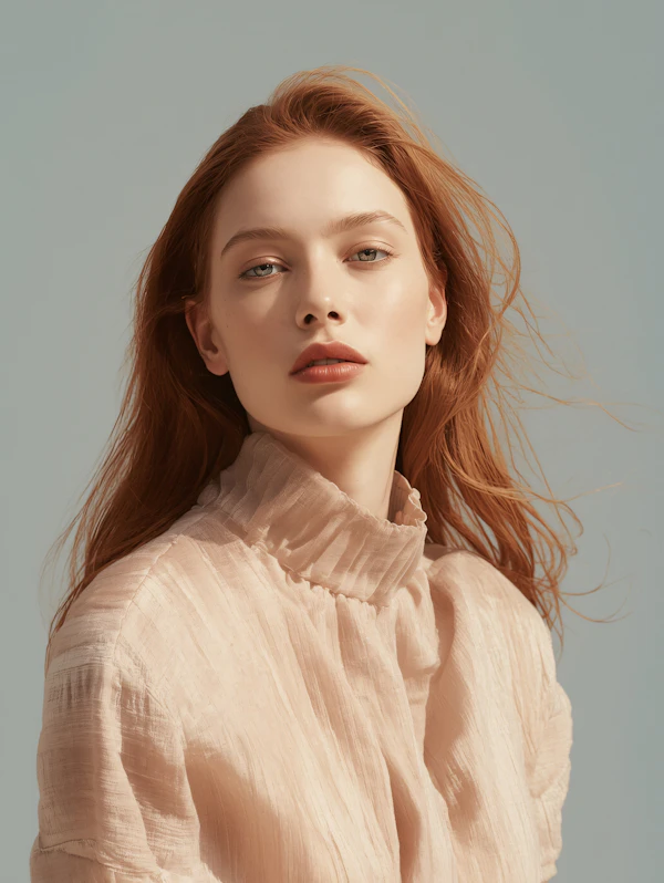 Portrait of Red-Haired Woman