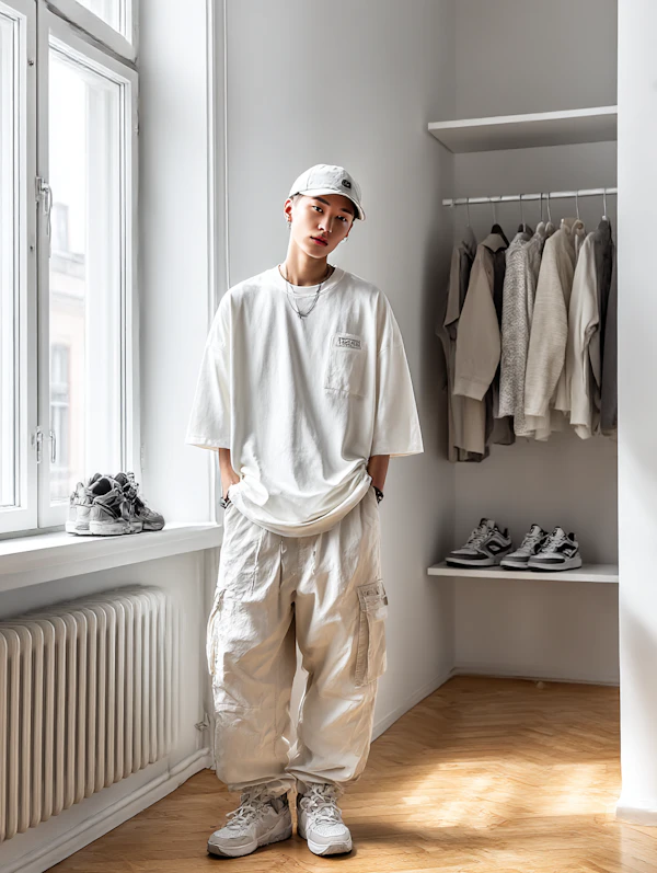 Minimalist Fashion Pose