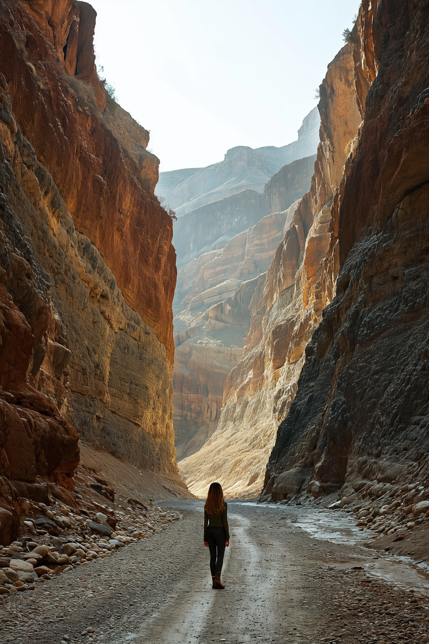 Solitude's Journey Through Time's Canyons