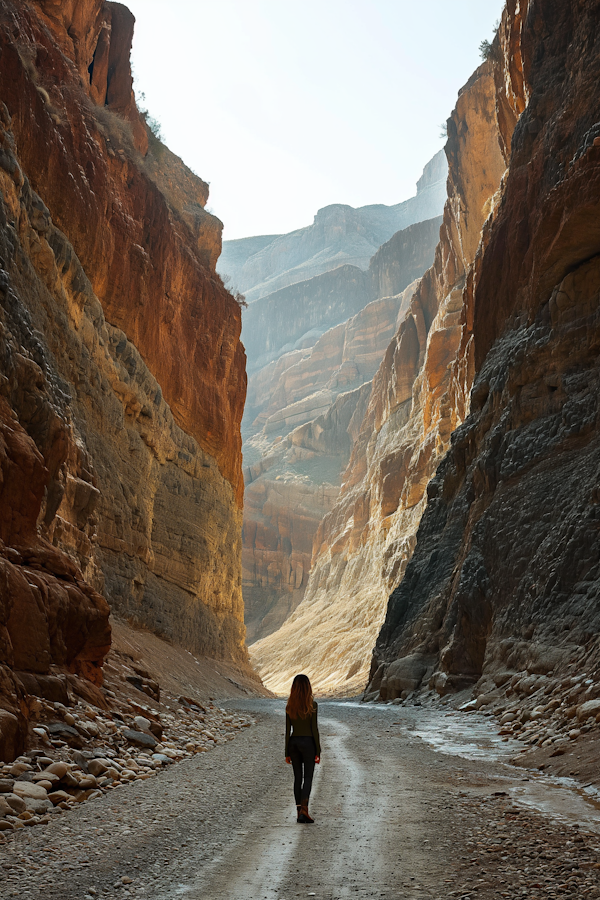 Solitude's Journey Through Time's Canyons