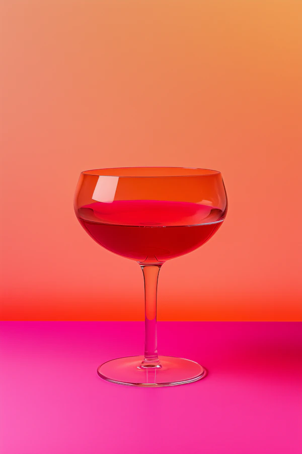 Elegant Cocktail Glass