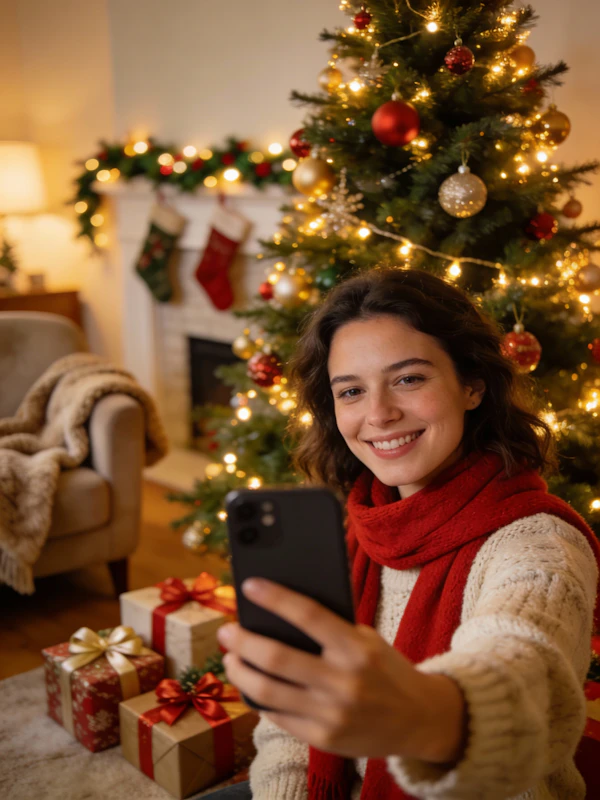 Festive Selfie Moment