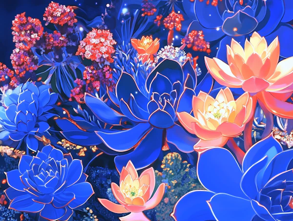 Vibrant Floral Illustration