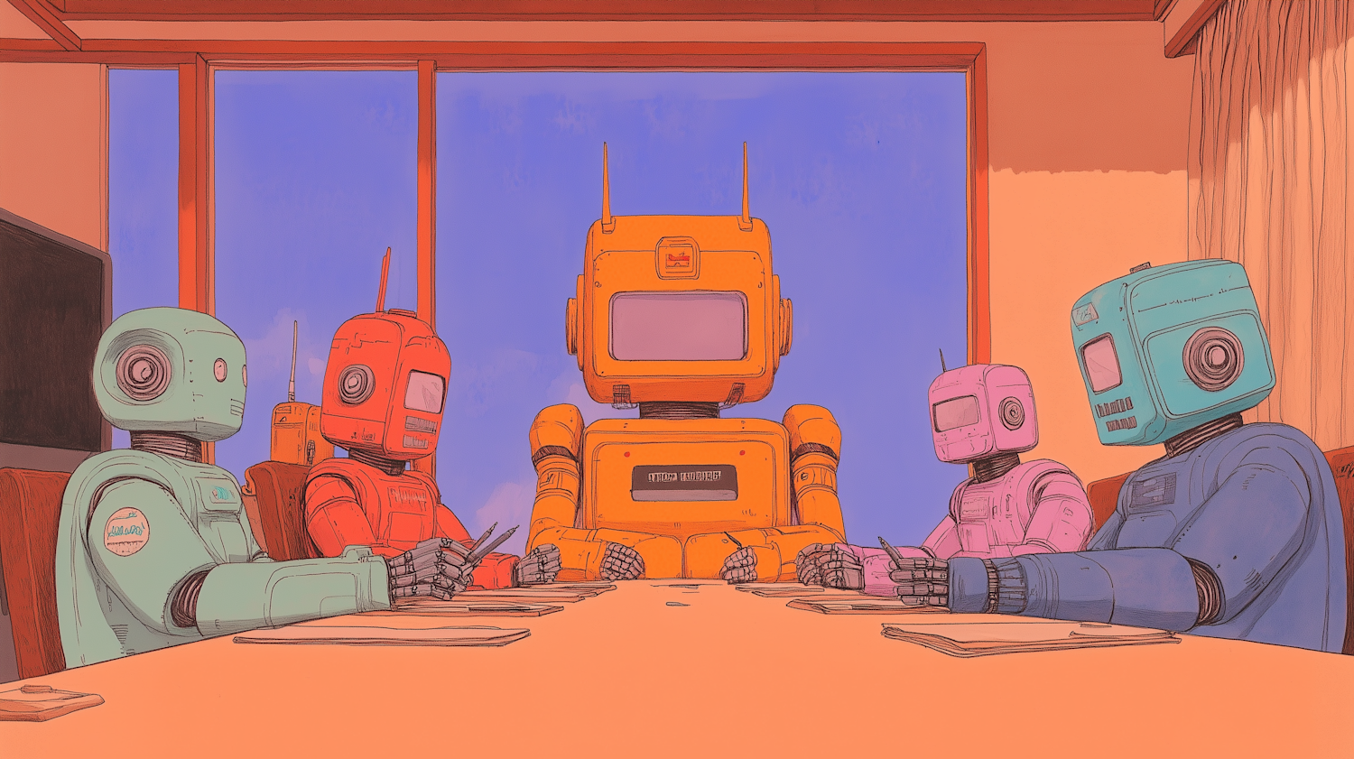 Robots in Conference