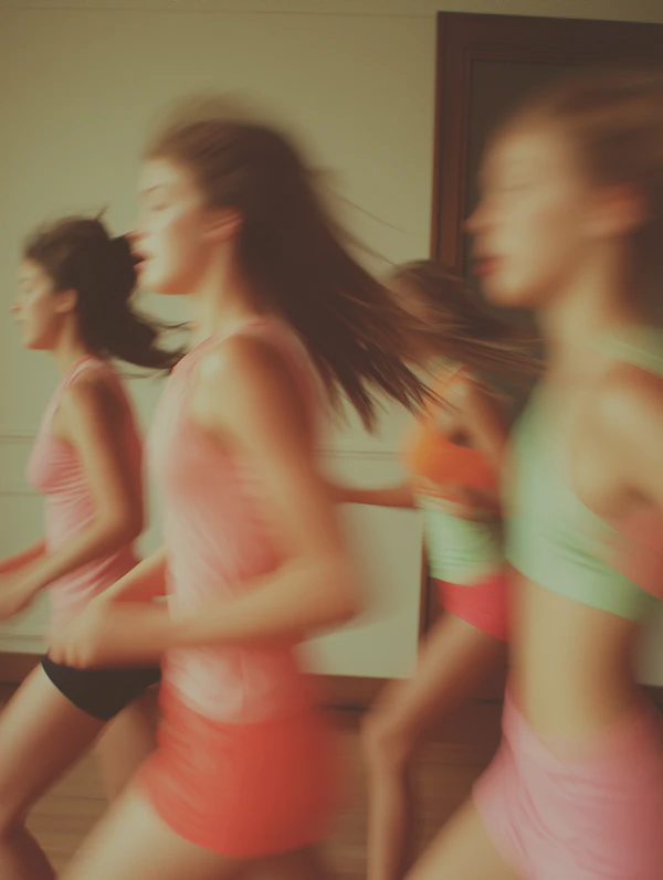 Dynamic Indoor Running Scene