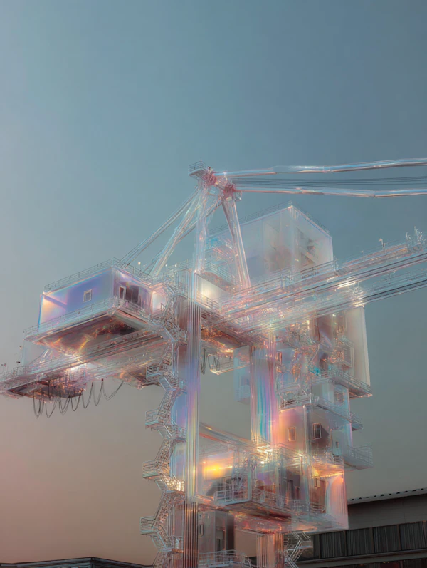Futuristic Iridescent Design