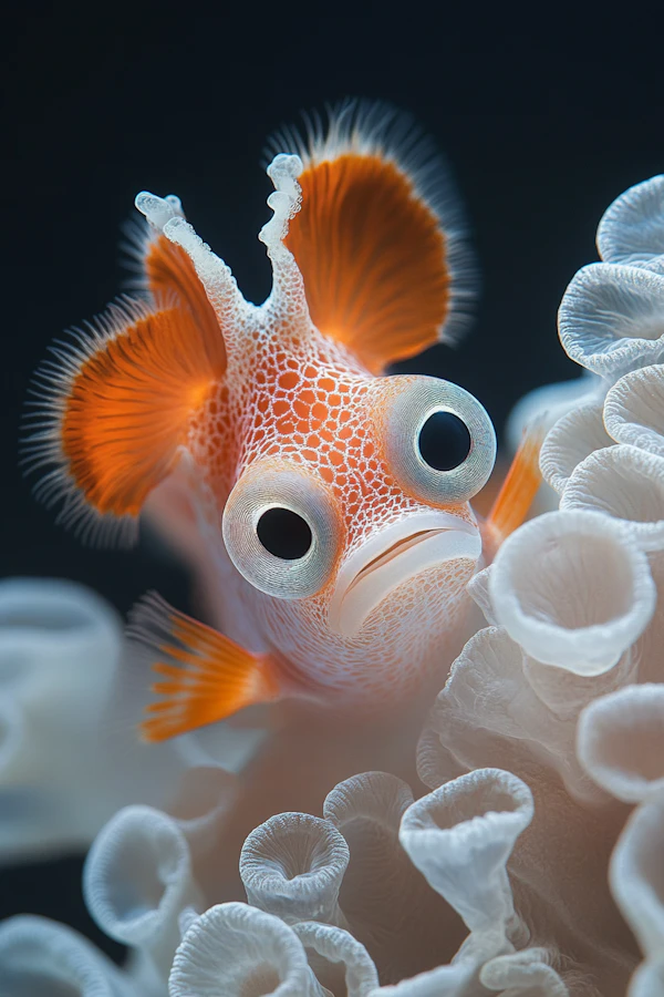 Vibrant Marine Portrait