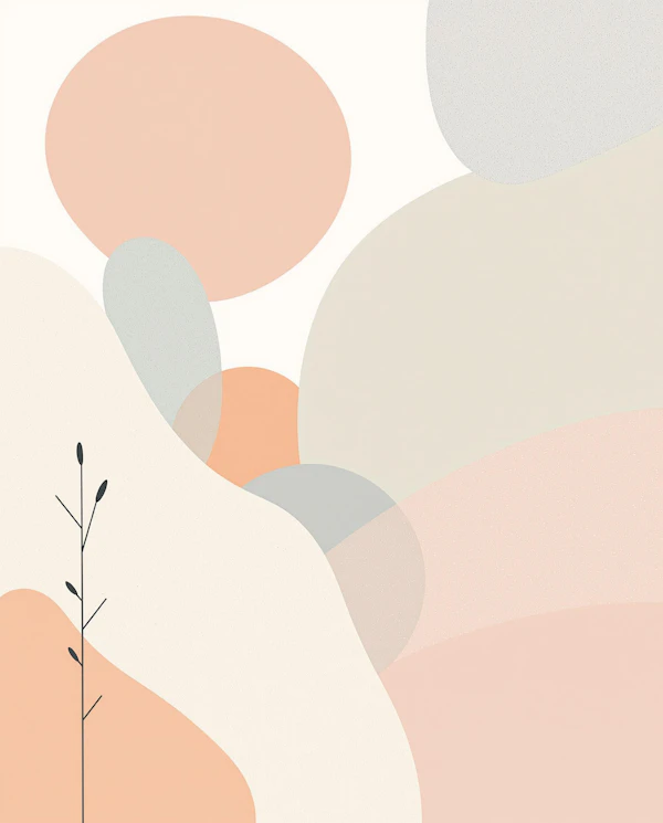 Abstract Pastel Artwork