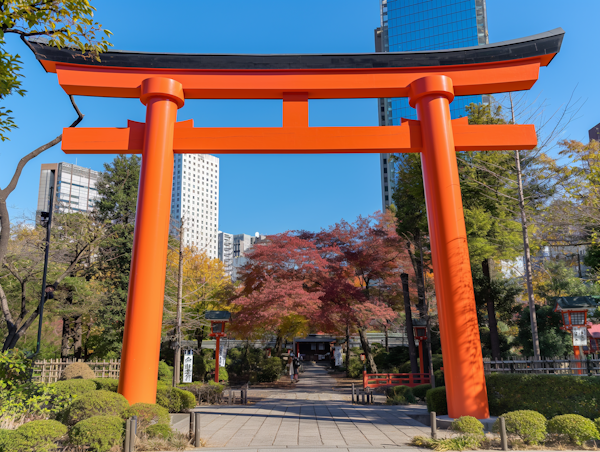 Shinto Shrine Torii Gate