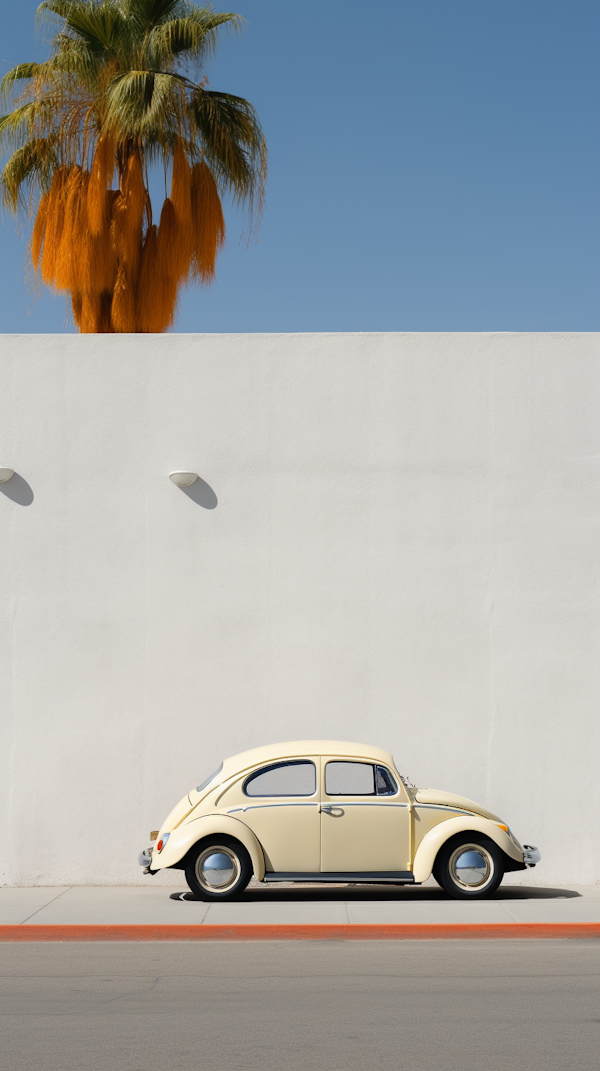 Timeless Beetle under Serene Skies