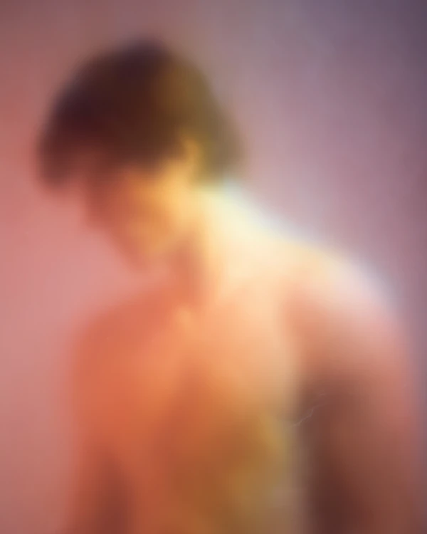 Ethereal Human Silhouette