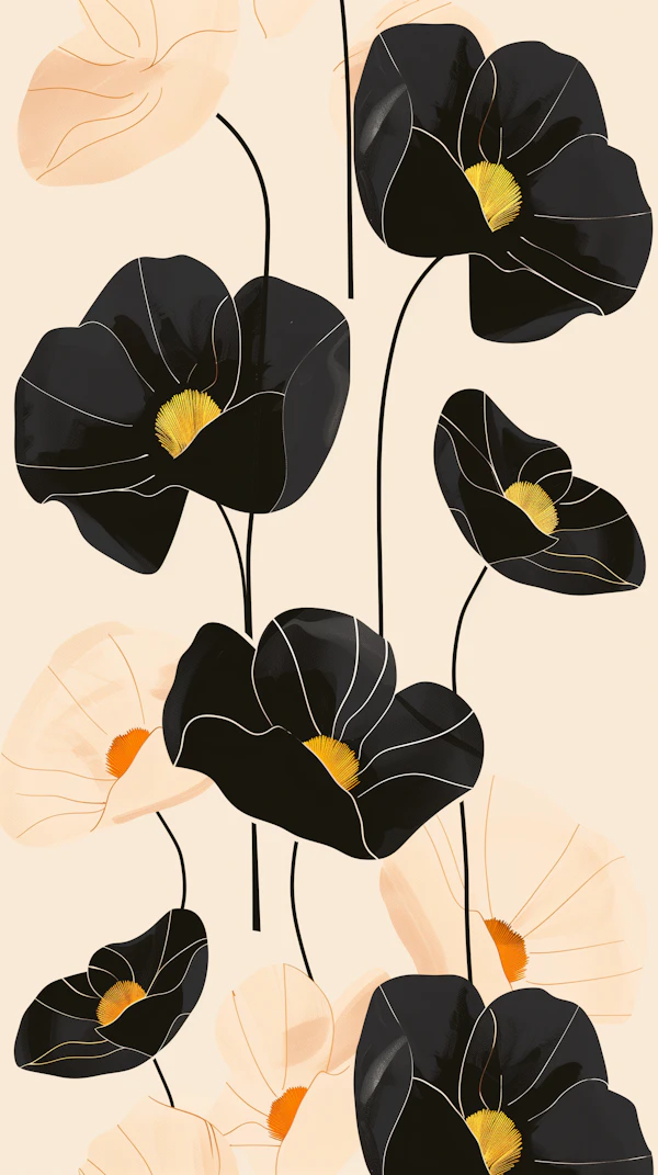 Stylized Flower Art