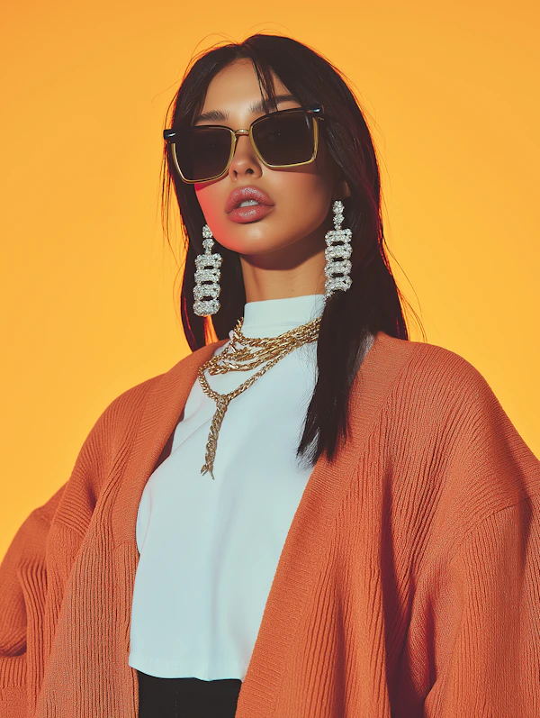 Chic Fashion Portrait