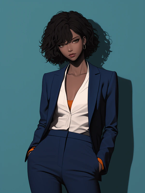Stylish Woman Portrait