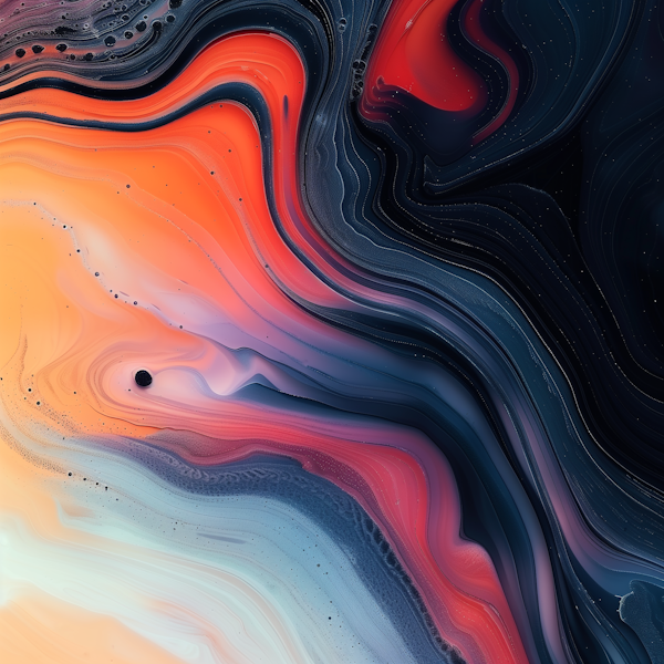 Abstract Swirling Pattern