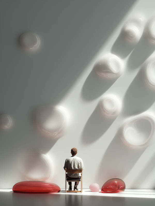 Contemplative Art Scene