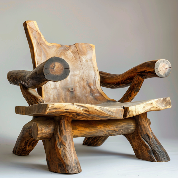 Organic Wooden Chair