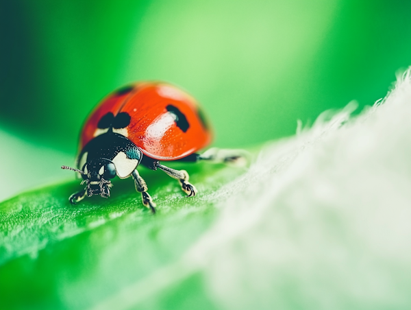 Ladybug on Leaf