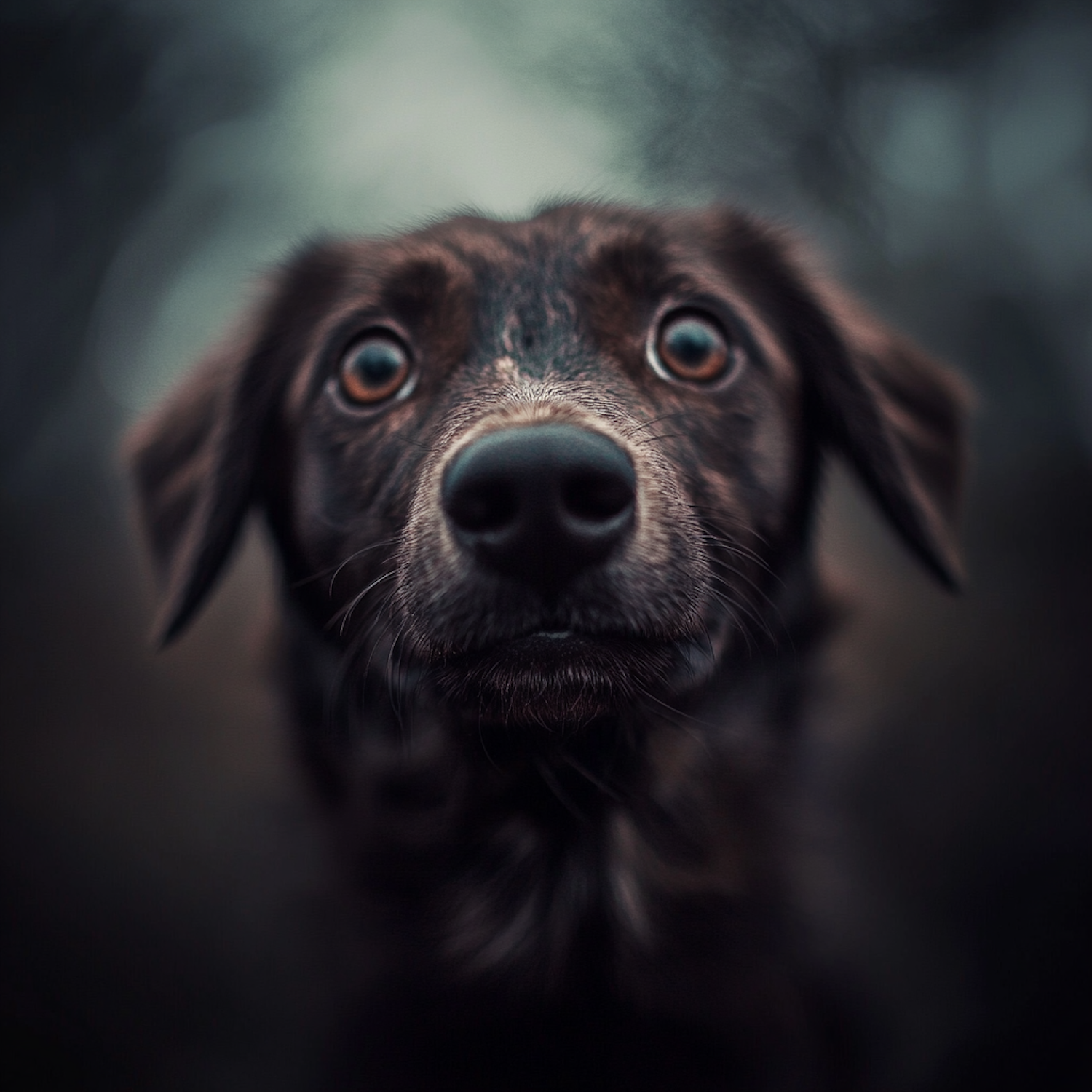 Close-up of a Dog's Face