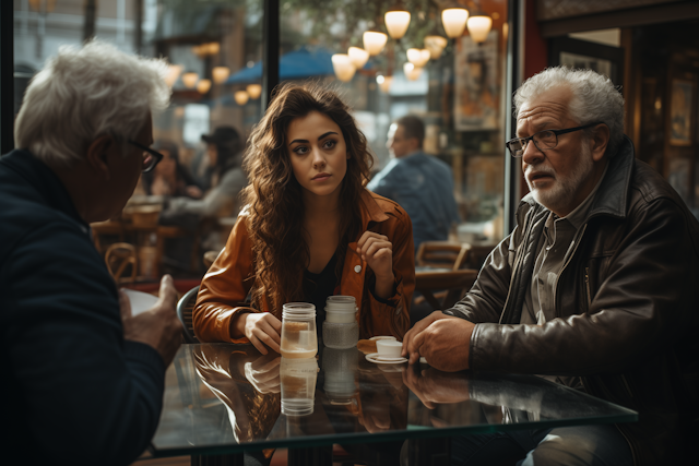 Cafe Conclave: A Moment in Conversation