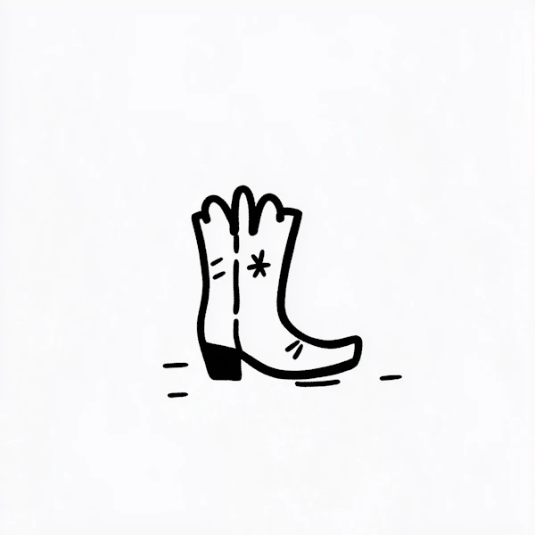 Minimalist Cowboy Boot