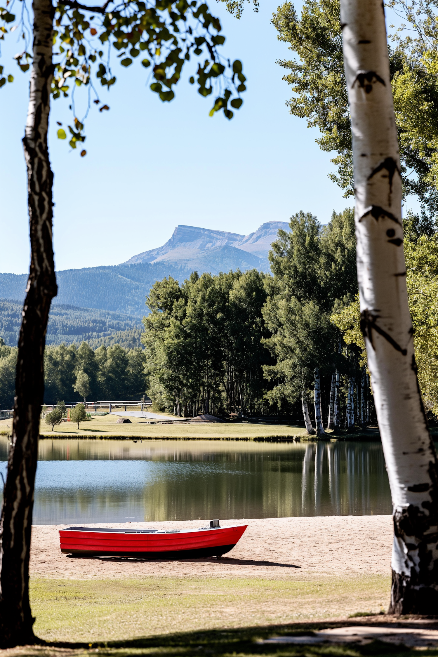 Tranquil Lakeside Serenity