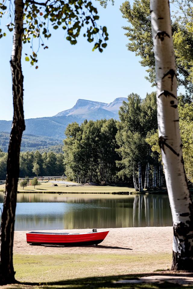 Tranquil Lakeside Serenity