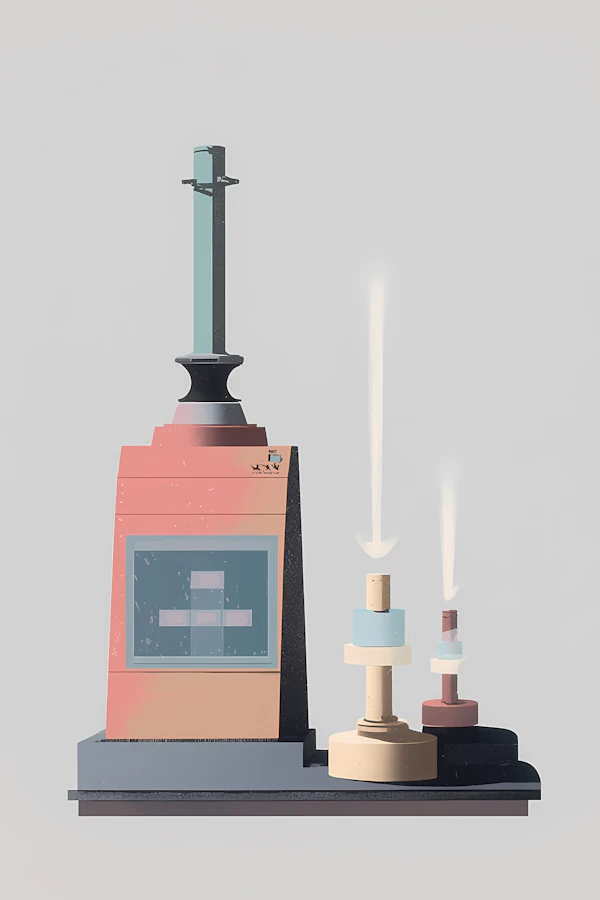 Stylized Machine Setup