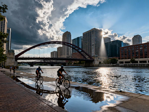 Urban Riverside Cyclists
