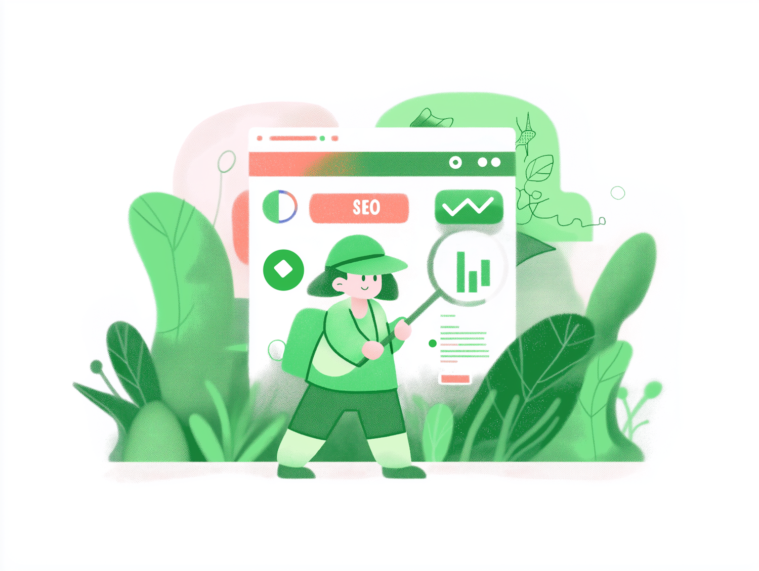 SEO Exploration Illustration