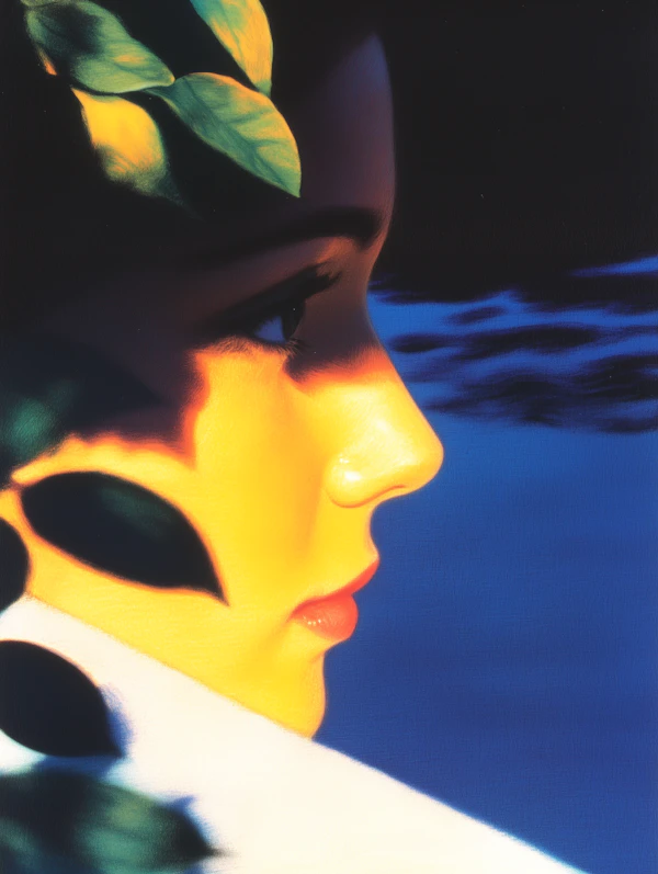 Artistic Woman's Profile