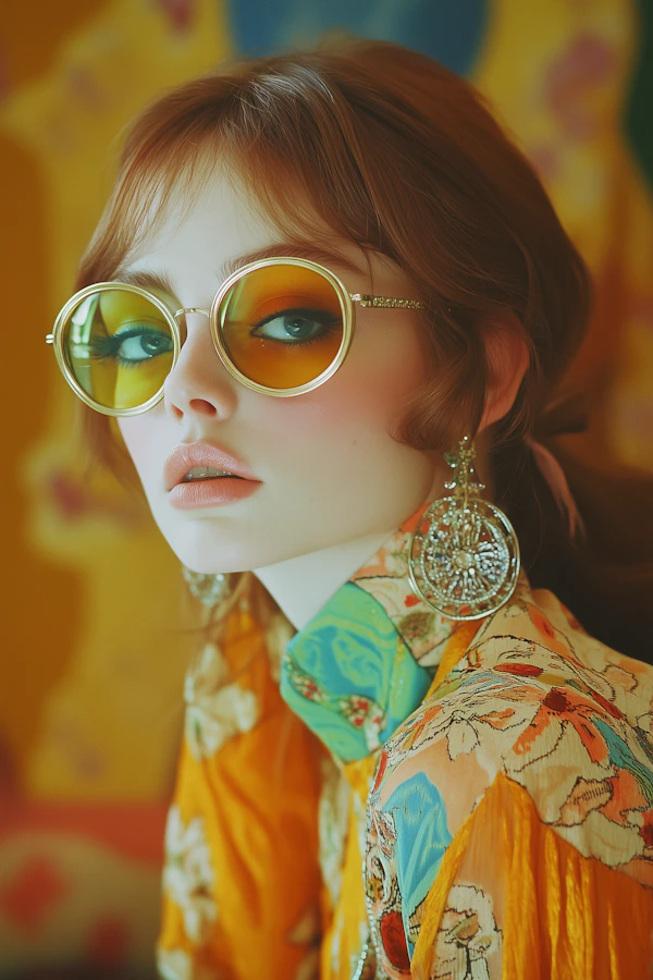 Vintage Fashion Portrait