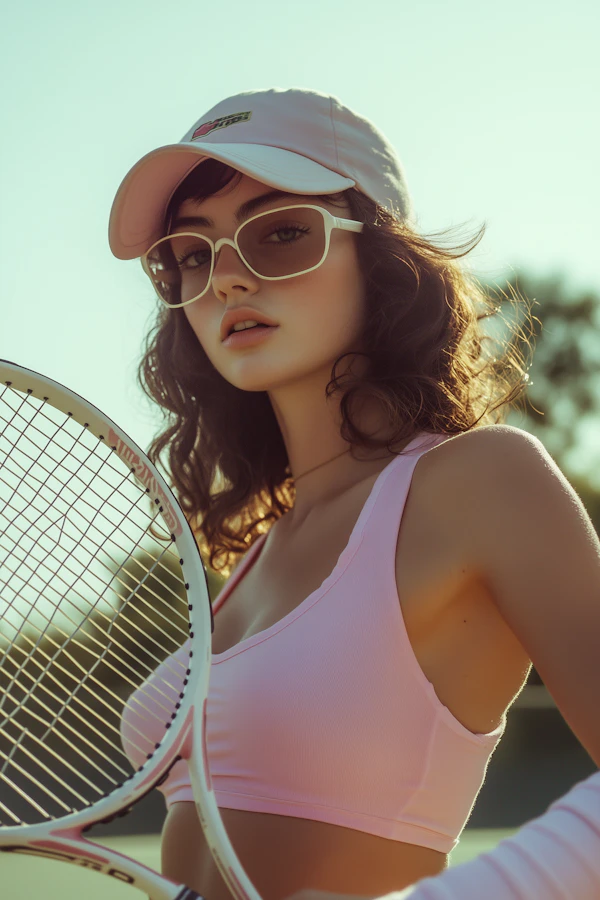 Sporty Woman Outdoors