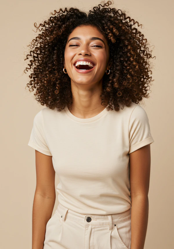 Joyful Studio Portrait