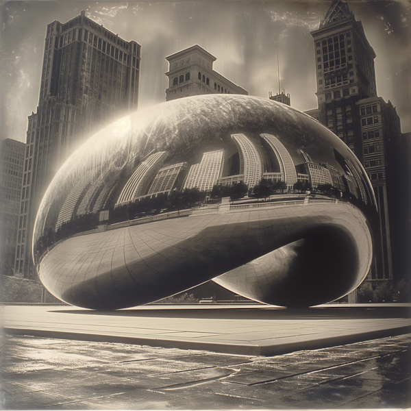 Cloud Gate in Urban Environment