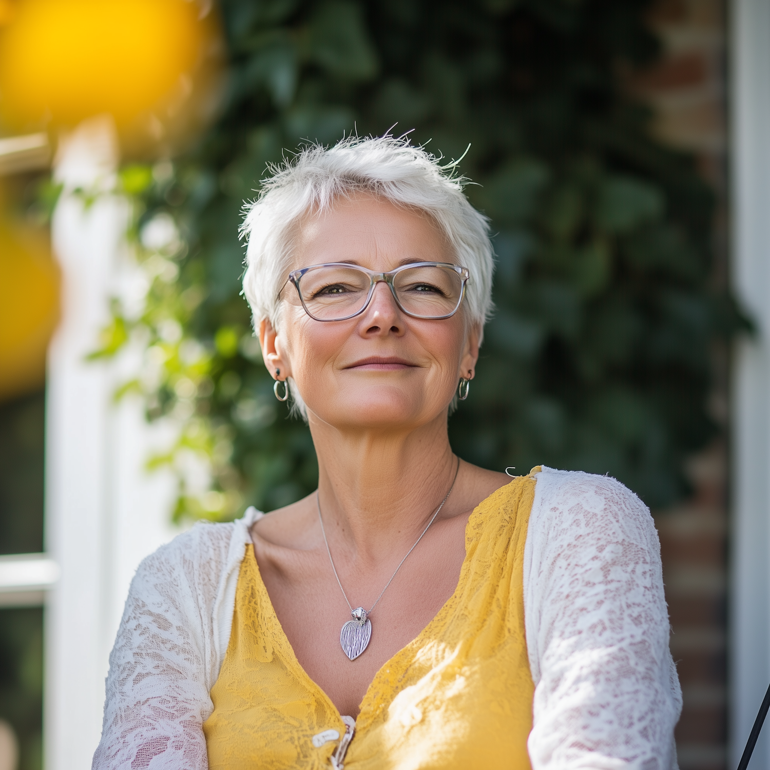 Portrait of a Woman in Yellow